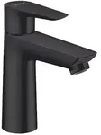 Waschtischmischer Hansgrohe 110 Talis E, Ausladung 112 mm, mit Zugstange, schwarz