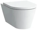Wand-Tiefsp&uuml;l-WC Laufen Kartell 370 x 285 x 545 mm, sp&uuml;lrandlos, wei&szlig; -