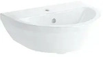 Handwaschbecken VitrA Integra 450 x 360 mm, mit &Uuml;berlauf, 1 Hahnloch mittig,...