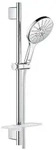 Brause-Set Grohe Rainshower 150 600 mm, 3 Strahlarten, &Oslash; 150 mm, chrom - 26591000