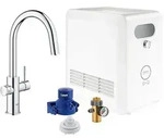 Sp&uuml;ltischmischer Grohe Blue Professional Starter Kit, herausz. C-Auslauf, chrom mit