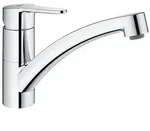 Sp&uuml;ltischmischer Grohe BauEco Schwenkauslauf, Ausladung 231 mm, chrom - 31680000