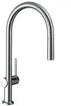 Sp&uuml;ltischmischer Hansgrohe 210 Talis M54 mit herausziehbarem Auslauf, Ausladung 223