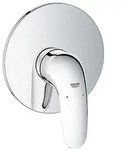 Unterputz-Brausemischer Grohe Eurostyle, Rosette &Oslash; 163 mm, geschlossener Hebel,
