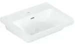 Waschtisch Villeroy & Boch Subway 3.0 600 x 470 mm Rechteck, 1 Hahnloch, mit