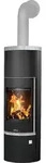 Kaminofen Justus Faro Aqua 2.0, wasserf&uuml;hrend, Speckstein / Stahl schwarz, 8,5 kW -