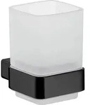 Glashalter emco loft, Glasteil satiniert, schwarz - 052013300
