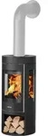 Kaminofen Justus Mino Trios 2.0, Stahl schwarz, 5,5 kW - 4825 10