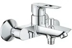 Aufputz-Wannenmischer Grohe Bauloop, Ausladung 168 mm, chrom - 23602001