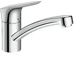 Sp&uuml;ltischmischer Hansgrohe Logis 120, Niederdruck, Schwenkauslauf, Ausladung 202 mm,