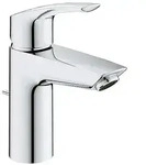 Waschtischmischer Grohe Eurosmart S-Size, Ausladung 109 mm, mit Zugstange, chrom -