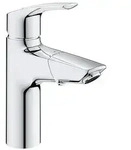 Waschtischmischer Grohe Eurosmart M-Size, Ausladung 121 mm, mit Pop-Up Ablauf, chrom