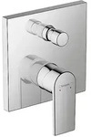 Unterputz-Wannenmischer Hansgrohe Vernis Shape, Rosette 156 x 156 mm, chrom -
