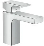 Waschtischmischer Hansgrohe 100 Vernis Shape, Ausladung 110 mm, mit Zugstange, chrom