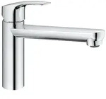 Sp&uuml;ltischmischer Grohe Eurosmart Schwenkauslauf, Ausladung 222 mm, chrom -...