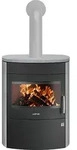 Kaminofen Justus Agero 2.0, Speckstein / Stahl schwarz, 7 kW - 5491 23