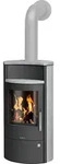 Kaminofen Oranier Pori Aqua, wasserf&uuml;hrend, Speckstein / Stahl schwarz, 10 kW...