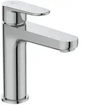 Waschtischmischer Ideal Standard Cerafine O, Ausladung 125 mm, mit Zugstange, chrom -