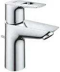 Waschtischmischer Grohe Bauloop S-Size, Ausladung 93 mm, mit Zugstange, chrom -