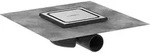 Hansgrohe RainDrain Spot Komplettset Punktablauf Edelstahl geb&uuml;rstet - 150 mm -