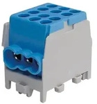 Hauptleitungs-Abzweigklemme - blau, 2x Eingang 25 mm2 4x Ausgang 16 mm2, 1-polig