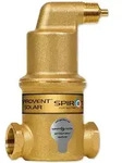 SPIROVENT Solar-Luftabscheider Entl&uuml;fter 3/4'' mit Autoclose - waagrecht