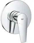 Unterputz-Brausemischer Grohe BauEdge, Rosette &Oslash; 158 mm, chrom - 24161001