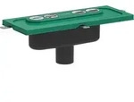 Hansgrohe uBox universal Grundk&ouml;rper f&uuml;r Duschrinne, vertikale Installation -