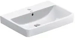 Waschtisch Duravit No. 1 650 x 175 x 460 mm, mit &Uuml;berlauf, 1 Hahnloch, wei&szlig; -