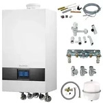 Buderus GB172i.2 Logaplus Gas-Brennwert Paket W22S mit Regelung BC400 - 20 kW -