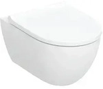 Combi-Pack Geberit Acanto Wand-Tiefsp&uuml;l-WC, sp&uuml;lrandlos & WC-Sitz Softclose,