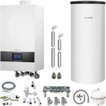 Buderus GB172i.2 Logaplus Gas-Brennwert Paket W22 mit Regelung BC400 und