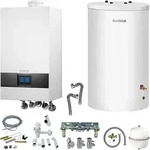 Buderus GB172i.2 Logaplus Gas-Brennwert Paket W22 mit Regelung BC400 und