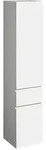 Hochschrank Geberit Renova Plan, 2 T&uuml;ren, 1 Schublade, 390 x 1800 x 360 mm, wei&szlig;