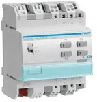 Hager Schaltaktor Jalousieaktor 4/2-fach 16A KNX REG TYA604C