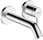 Wand-Waschtischmischer Hansgrohe Tecturis S, Ausladung 165 mm, unverschlie&szlig;bares