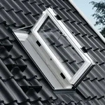 Velux GXU 0070 Wohn- und Ausstiegsfenster mit T&uuml;rfunktion