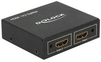 DELOCK HDMI Splitter 1 Eingang -> 2 Ausg&auml;nge 4K