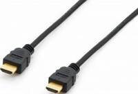 Equip HDMI HS Ethernet 2.0 18Gbps 4K/60Hz 1.80m schwarz Polybeutel