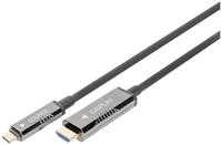 DIGITUS 4K USB Typ - C auf HDMI AOC Adapterkabel, 20,0m