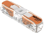 WAGO 221-2401 Durchgangsverbinder mit Hebel,f&uuml;r alle Leiterarten (Inhalt 60 St&uuml;ck)