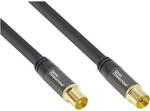 Good Connections TV Antennenkabel SmartFLEX schwarz 1m