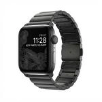 Nomad Strap Stainless Steel Graphite black V2 42/44/45/49mm