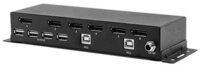 Lindy 39306 Tastatur/Video/Maus (KVM)-Switch Schwarz