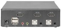 DIGITUS KVM Switch 2x1 HDMI 2-Port