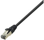 Logilink Patch Cable Cat.8.1 40GE 2000MHz S/FTP black 0,50m