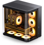 Jonsbo TK-2 2.0 Midi-Tower, Tempered Glass - schwarz