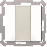 MDT BE-TA5502.G2 KNX Taster 55 2-fach Reinwei&szlig; gl&auml;nzend