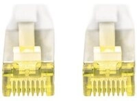 DIGITUS CAT 6A S/FTP Patchkabel, 2,50m, grau