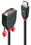 Lindy 41493 Videokabel-Adapter 5 m DVI-D DisplayPort Schwarz